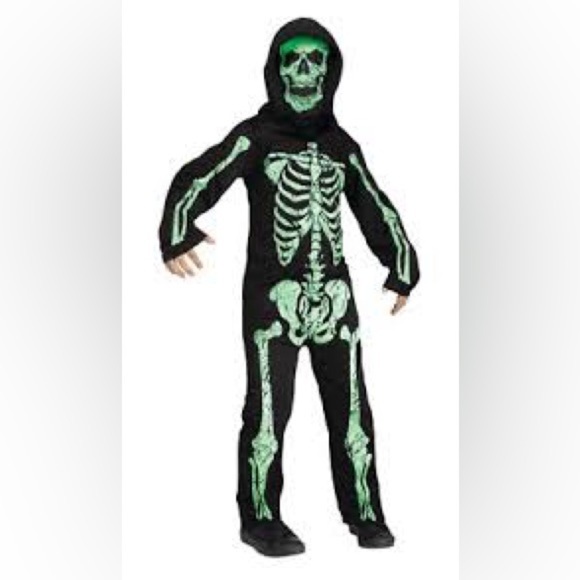 Other - Men's Glow-in-the-Dark Skeleton Costume